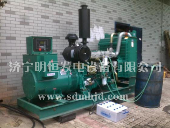 玉柴120kw大功率柴油发电机组，工程施工专用发电机