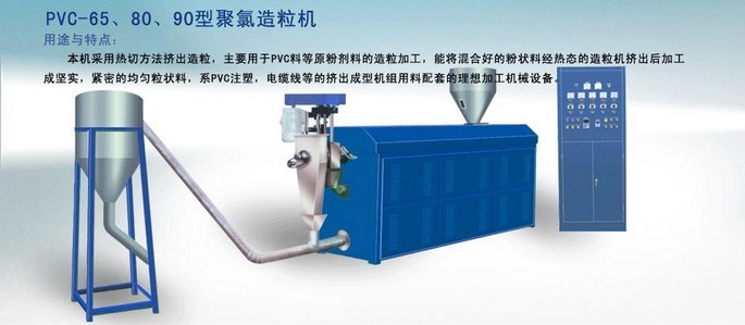  PVC-65、80、90型聚氯造粒机